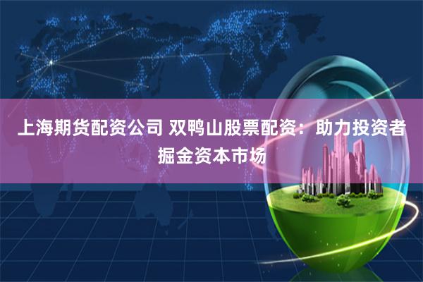 上海期货配资公司 双鸭山股票配资：助力投资者掘金资本市场